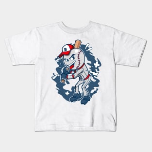 BASEBALL MASCOT Kids T-Shirt